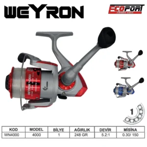 Ecoport Weyron 4000 Spin Makinesi 1BB