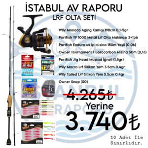 İstanbul Av Raporu - Hazır LRF Seti