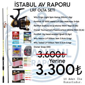 İstanbul Av Raporu - Hazır LRF Seti