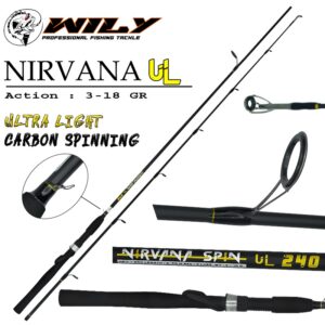 Wily Nirvana UL 225cm 3-18gr Spin Kamış