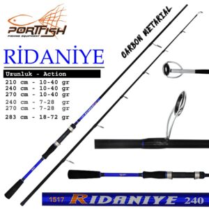 Portfish Ridaniye 270cm 7-28gr Spin Kamış