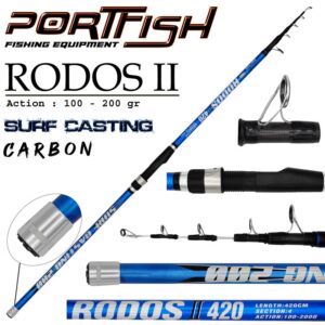 Portfish Rodos 2 420cm 100-200gr Surf Kamış