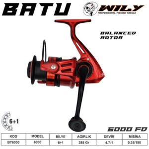 Portfish Batu 6000 6+1BB Surf Makinesi