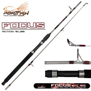 Portfish Focus 120cm Vidalı Dolgu Tekne Kamışı 15lbs